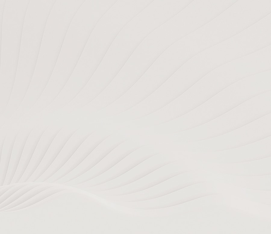 Abstract white waves background texture design.