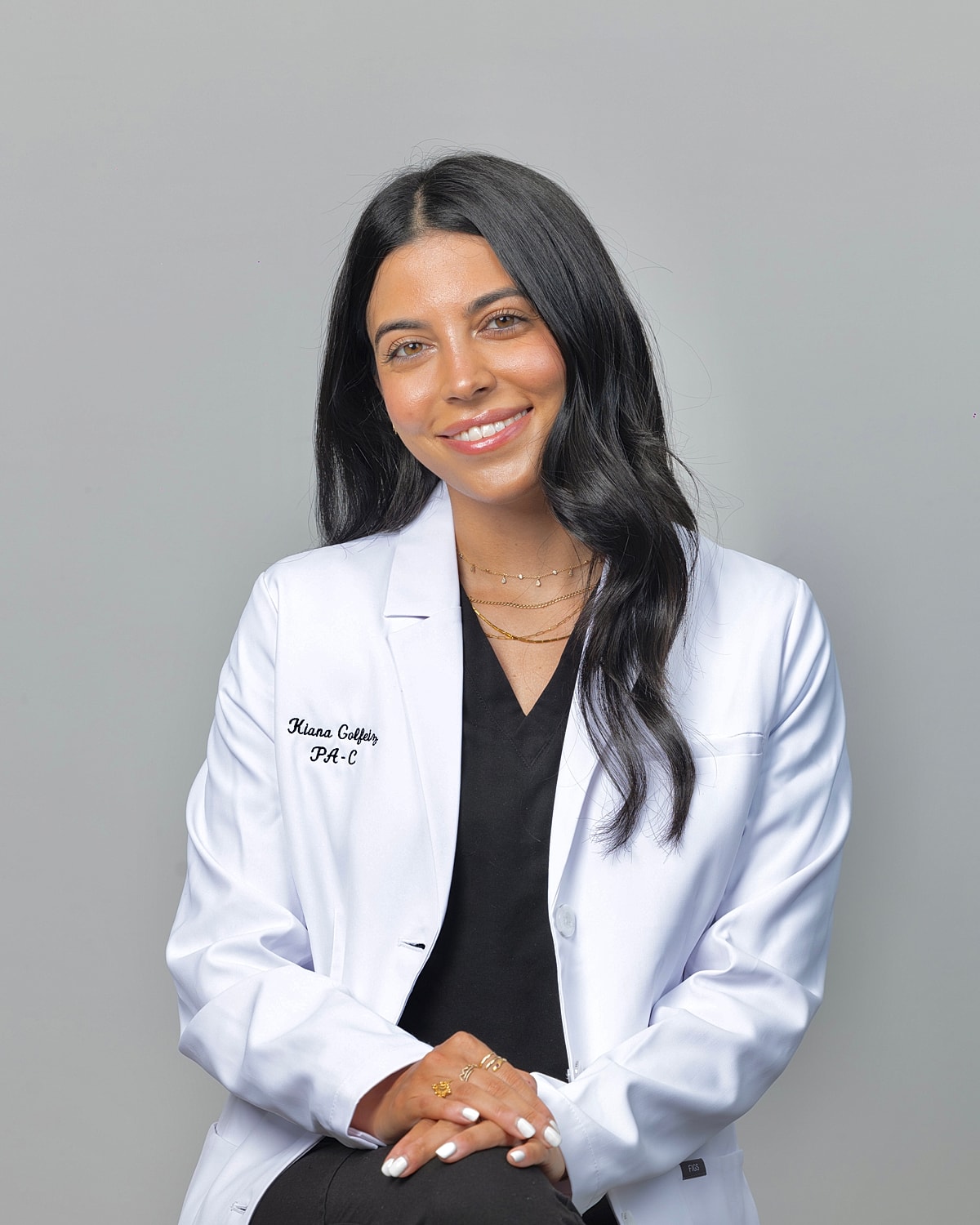 Elegant reception area with artistic decor elements.