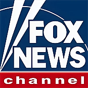 Fox News Channel logo on blue background