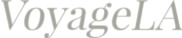 VoyageLA logo in stylized text design.